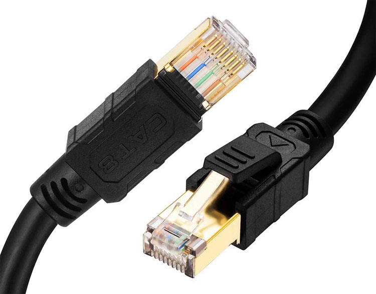 LAN CAT8 26AWG Ethernet Cable Modem Uesd Cable